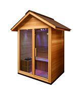 3 Person Outdoor Traditional Sauna with 6kW Stove