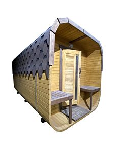 Oslo Quadro Barrel Sauna